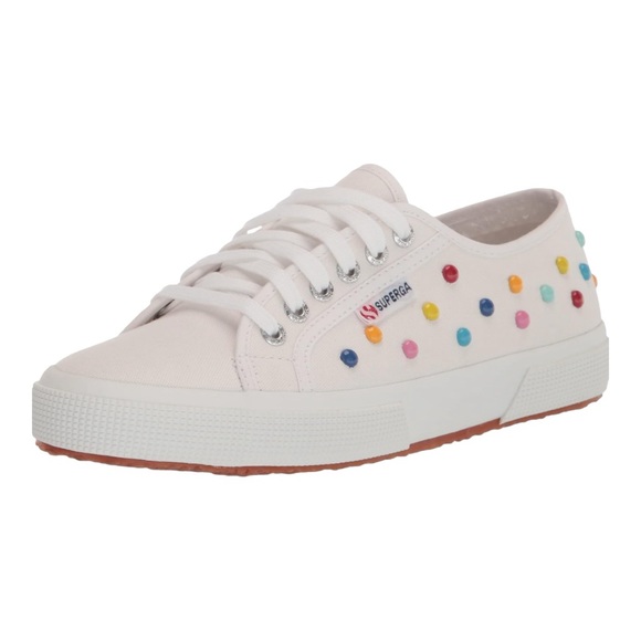 Superga Women's 2750-Rainbow Stud Sneaker Size 9.5 - Picture 1 of 10